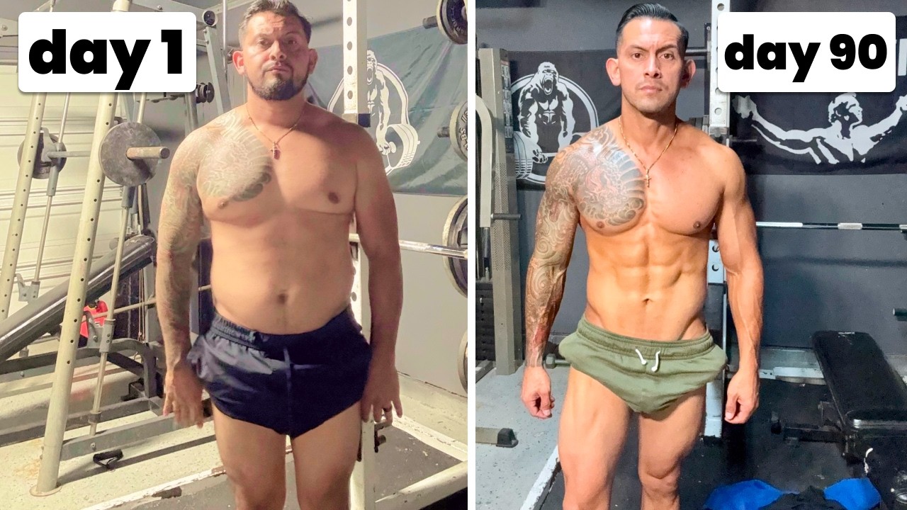 How He Went From Dad Bod To Looking Like A Fitness Coach (in 90 Days)