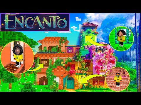 GIOCO A NASCONDINO NELLA CASA REALE DI ENCANTO SU MINECRAFT