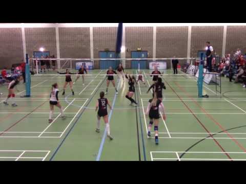Polonia SideOut London vs Team Northumbria - Super 8s Women - 2017-02-18
