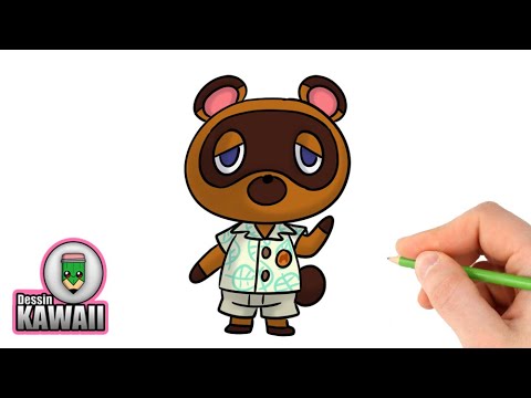 Comment dessiner Tom Nook Animal Crossing