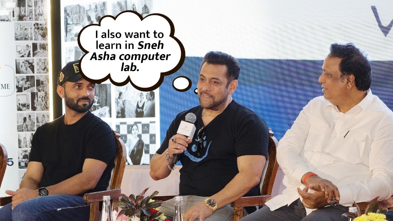 Salman Khan & Sneh Asha