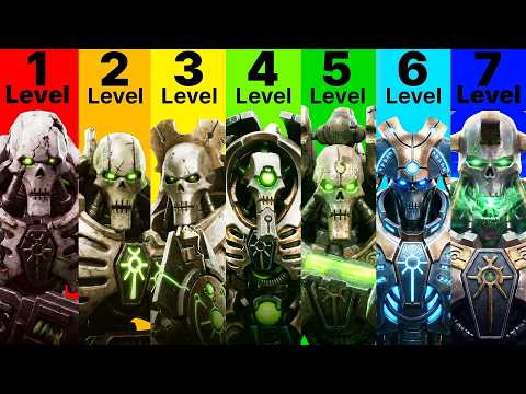 The 7 Levels of Necrons Explained in Detail (Warhammer 40K)
