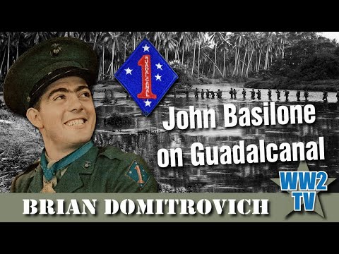 John Basilone on Guadalcanal