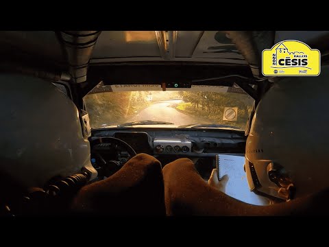 Rally Cēsis 2022 | SS2 Onboard | 05.08.2022