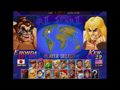 2XITM6 ($500 Star Cup) WINNERS R3 - x64 vs. enforcer04  - Super Street Fighter II Turbo: NL v0.5