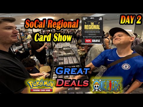 SoCal Regional Card Show (DAY 2) Some of the Nicest People You’ll Ever Meet
