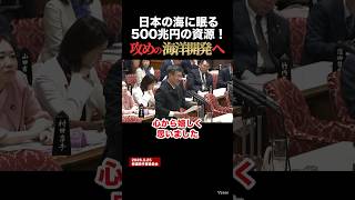 高市総理「海洋を成長戦略に！」山田吉彦議員と描く日本の明るい未来 #ニュース #国会 #国民民主党 #shorts #榛葉賀津也 #榛葉幹事長 #玉木雄一郎 #山田吉彦 #高市早苗