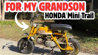 Building a 1970 Honda Z50A for Our Newest Grandchild | Mini Trail Revival Begins