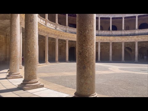 Alhambra 🇪🇸 Palacio de Carlos V - Palacios Nazaries