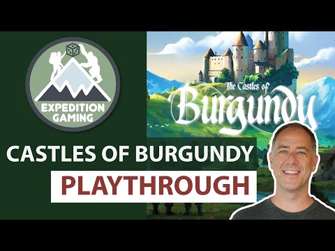 Castles of Burgundy Full Playthrough