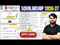 NSP Scholarship 2025 26 Apply Online National Scholarship Portal 2025 26 Apply Online Kaise Kare