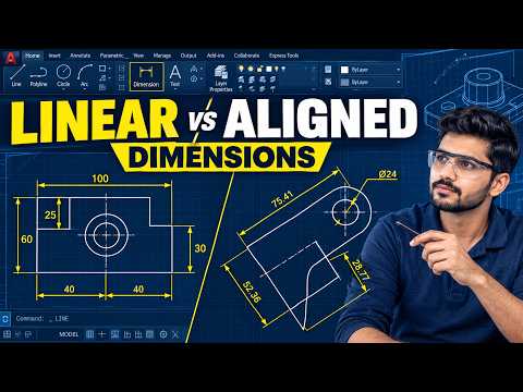 AutoCAD Linear Dimension vs Aligned Dimension: When to Use Each (Updated October 2026)