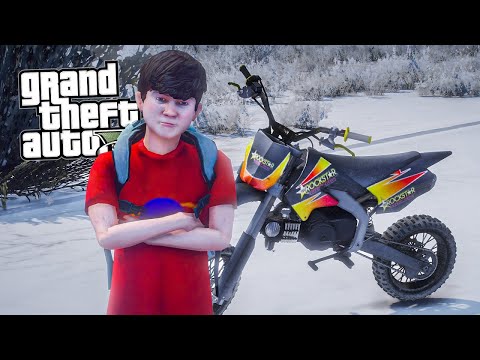 PAPÀ MI REGALA LA MINI ENDURO! - GTA 5 REAL LIFE ONLINE