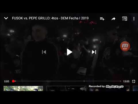 Fusok vs pepe grillo