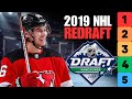 My NHL 2019 Draft REDRAFT