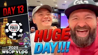 HUGE DAY at the WSOP! - Daniel Negreanu 2025 WSOP VLOG Day 13