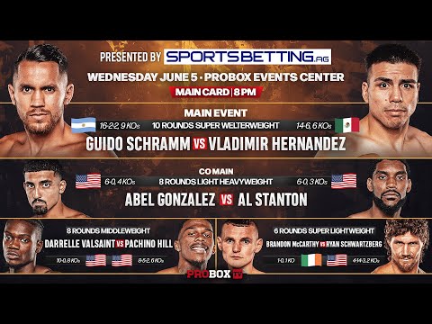 Wednesday Night Fights -  Guido Schramm vs Vladimir Hernandez