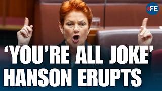 “Gutless And Un-Australian” | Hanson’s Explosive Senate Showdown