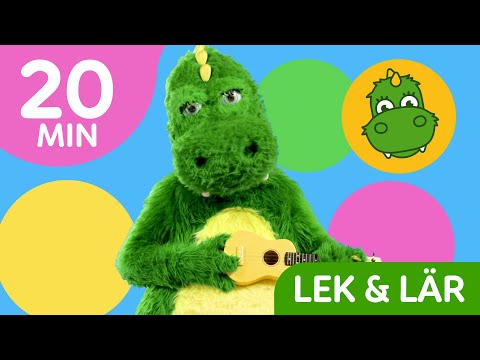 Bolibompa Mini: Mixade favoriter: LEK & LÄR 20 minuter