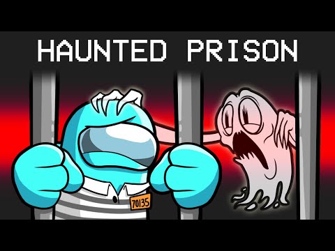 100 Days in a Haunted Prison in Among Us