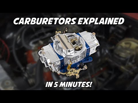Quickly Clarified - Carburetors in 5 Minutes!