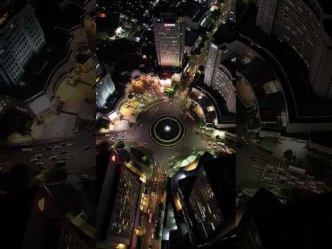 [4K AI Cinematic] Jakarta SCBD Night View - Episode.01