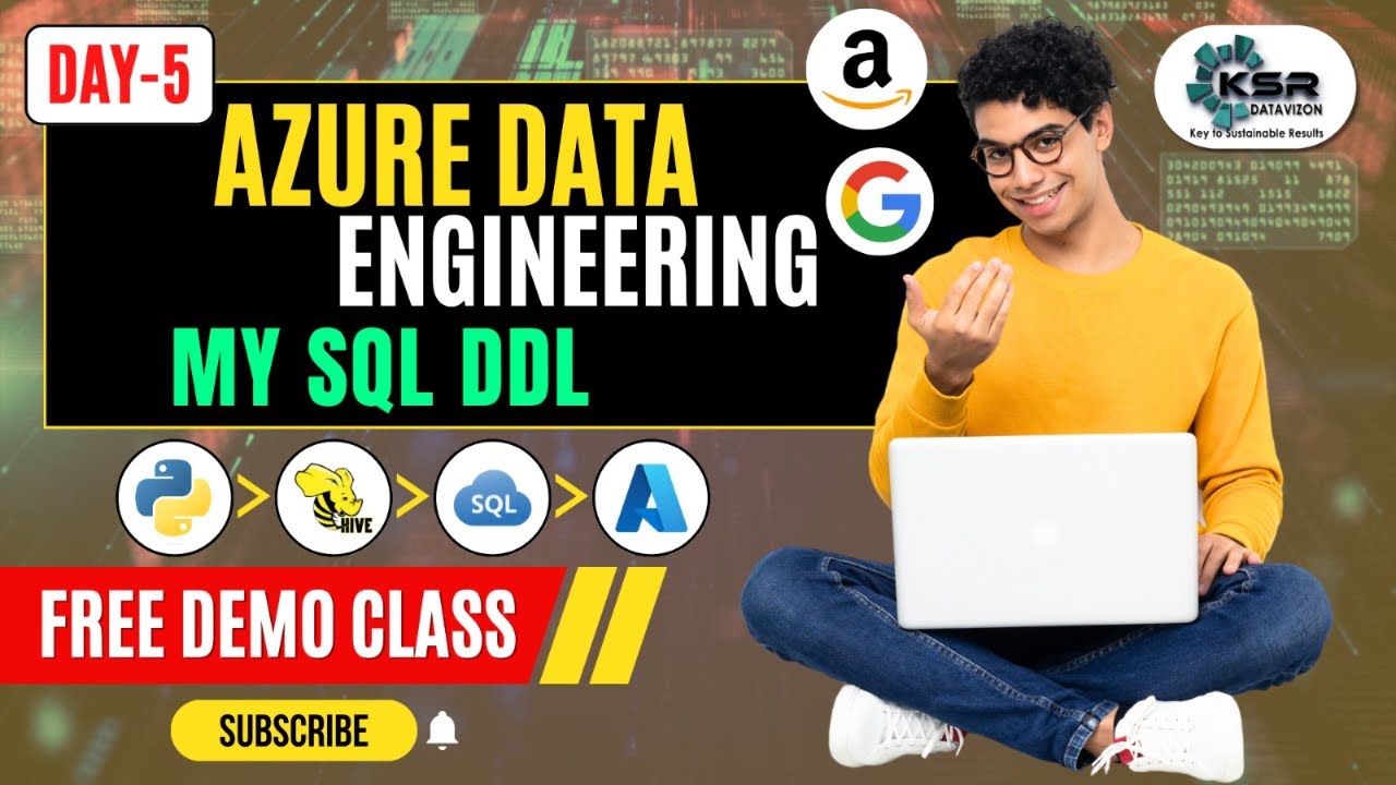 Azure Data Engineering 2023 - Day 5 | Free Demo Session - MySQL DDL