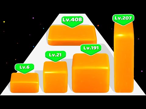 LEVEL UP 'Jelly Run 3D' - Math Games (Freeplay, Original)