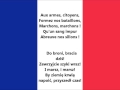 National Anthem Of France Hymn Francji La Marseillaise
