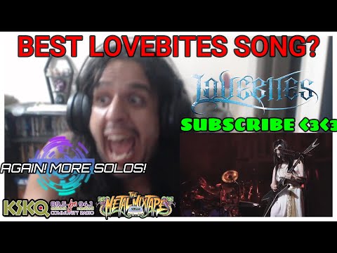 RADIO DJ REACTS - LOVEBITES / Set The World On Fire LIVE - BEST SONG?