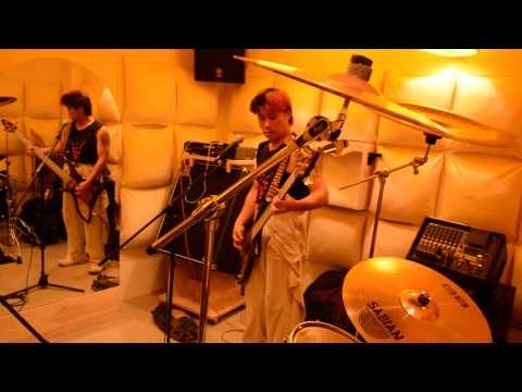 OGRE (Japan) - Betrayer (practice) at Bazooka Studio 8th.July.2014