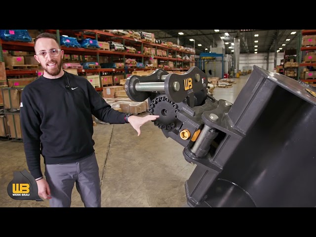 Werk-Brau D-LOCK Hydraulic 180 Degree Tilt Coupler 100-140 CLASS in Heavy Equipment in City of Halifax