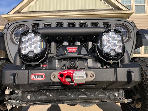 Baja Designs LP9 Pro overview with backlight, low & high beam demo
