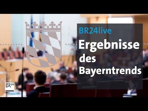BR24live: Ergebnisse des BR-Bayerntrends - ein Jahr vor der Landtagswahl | BR24