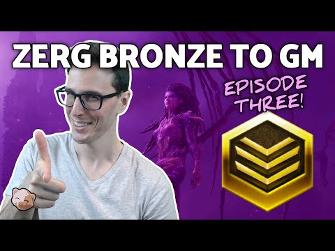 StarCraft 2 - Zerg Bronze to GM #3: Gold League (B2GM)
