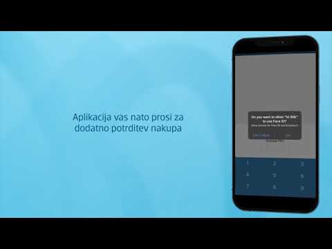 Potrditev plačila s kartico Maestro in Mastercard prek mobilne banke M.Stik