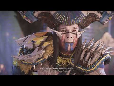Aloy meets Chief Hekarro [Horizon forbidden west PS5]