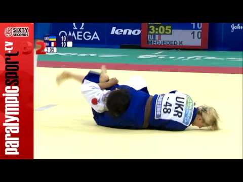 Judo Women 48kg UKR-FRA - Beijing 2008 Paralympic Games