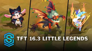Wooly, Elder Dragon & Lightcharger Little Legends | TFT 16.3