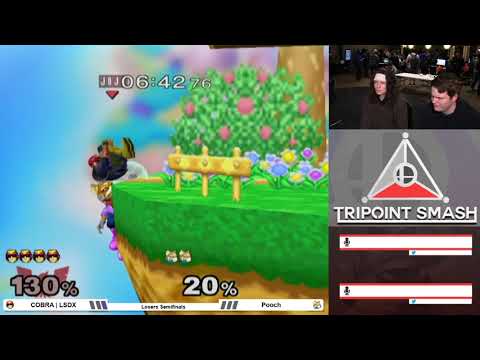 Tripoint Smash 96 - Losers Semis - COBRA | LSDX (Falcon) vs Pooch (Samus, Fox)