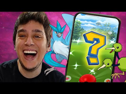 SURTEI COM UM SHINY TOTALMENTE INESPERADO! - Pokémon Go Capturando Shiny =