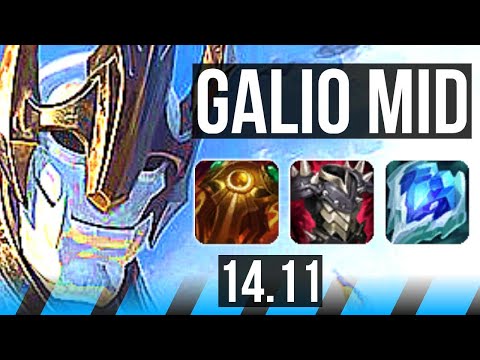 GALIO vs SERAPHINE (MID) | 4/3/16, Rank 10 Galio | EUW Challenger | 14.11