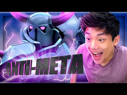 CRIEI UM NOVO DECK ANTI-META!! PEKKA CONTROL - CLASH ROYALE