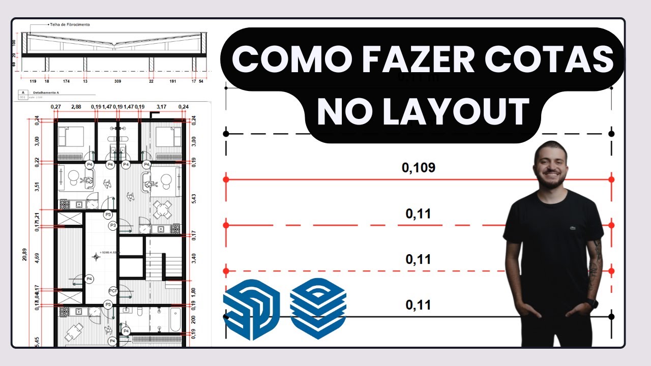 COMO CRIAR e CONFIGURAR COTAS NO LayOut do SketchUp