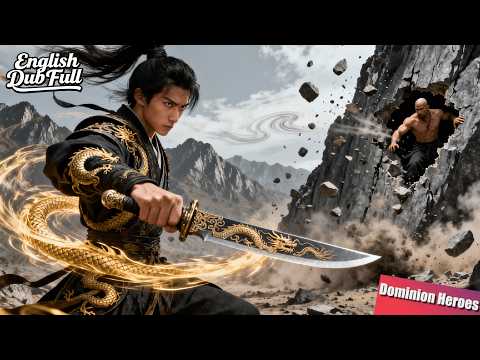 A Kung Fu Fighter Dominates the Martial World with a Butcher Knife, One Slash Piercing a Mountain!