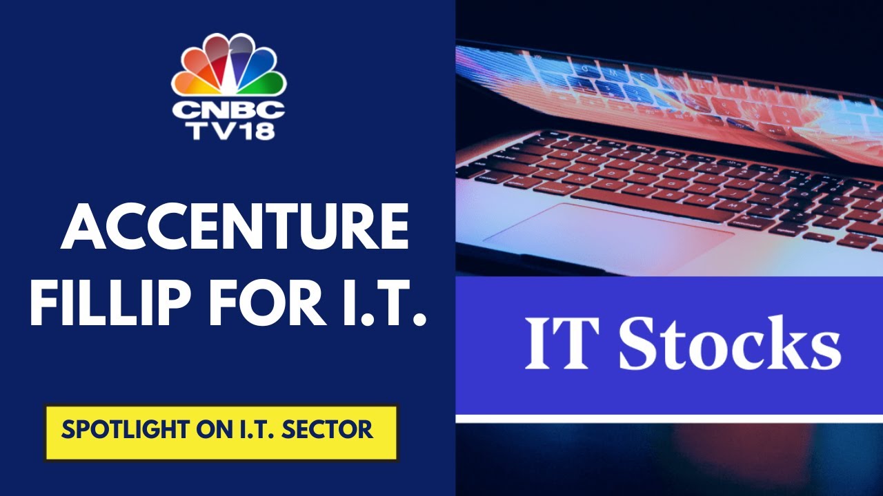Indian IT Stocks Gain As Accenture Raises FY25 Revenue Growth Guidance To 3-6% | CNBC TV18