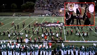 preview picture of video 'Palm Bay High School Marching Band 2010 Halftime Show'