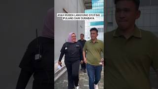 Download lagu AYAH RUBEN LANGSUNG SYUTING PULANG DARI SURABAYA #sarwendah #rubenonsu #mamio #papio #onyo #betrand mp3