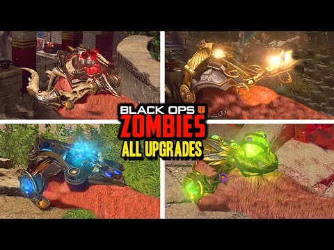 How To Build/Upgrade All 4 Gauntlets "Ancient Evil" - Black Ops 4 Zombies Easter Egg Tutorial