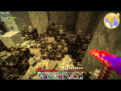 Lets Play Minecraft Yogbox part 34 Pickaxe of the Core